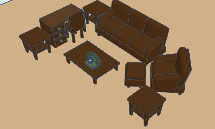 NỘI THẤT NHÀ BÚP BÊ - Image 2