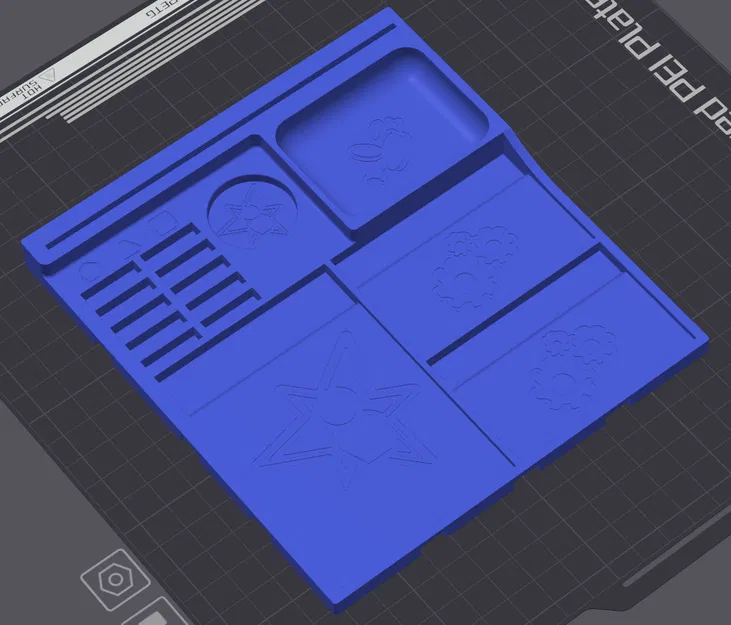 Khay Đựng Bài Cyberpunk RED-Combat Zone (Một Màu) - Image 3