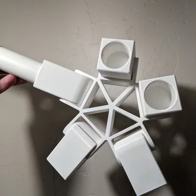 Nhà Kính Trắc Địa - Khớp Nối PVC Linh Hoạt