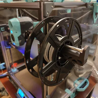 Con lăn dây tóc Voron gắn bi bên hông