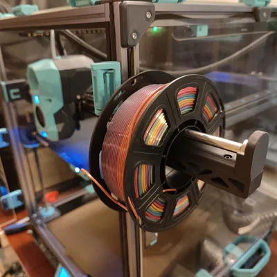 Con lăn dây tóc Voron gắn bi bên hông