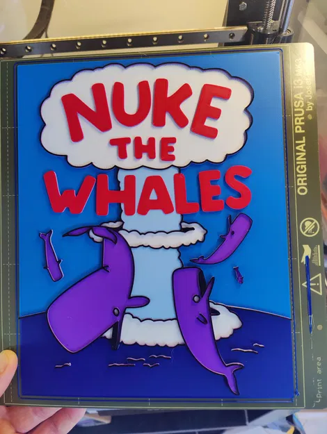 Nuke The Whales - The Simpsons (Bảng Meme) - Image 1