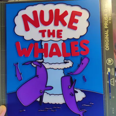 Nuke The Whales - The Simpsons (Bảng Meme)