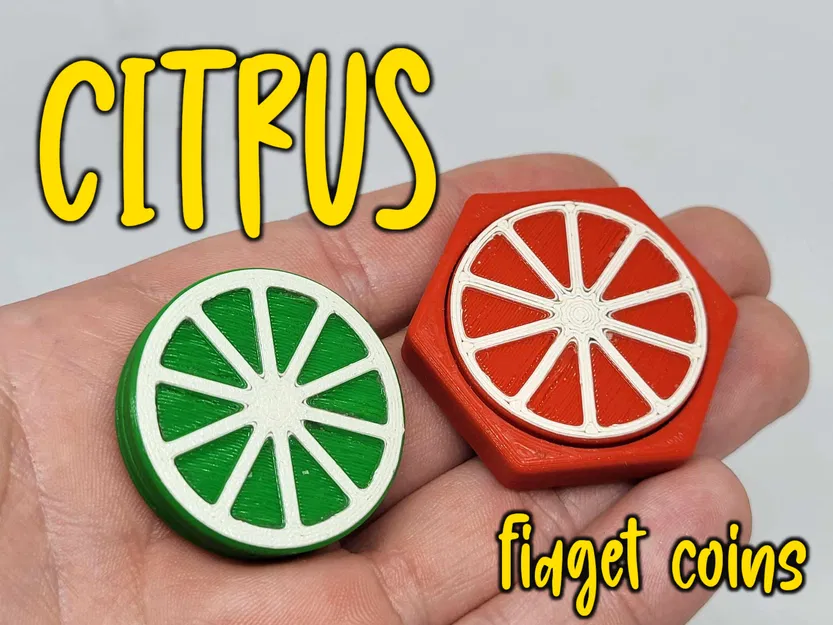 Citrus - Bộ sưu tập đồng xu fidget - Image 1