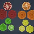Citrus - Bộ sưu tập đồng xu fidget - Thumbnail 2