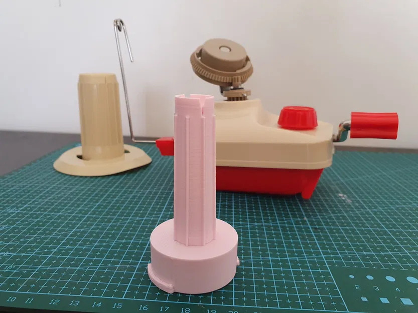 Trục Quay Nhỏ Hơn (20mm) Cho Máy Cuộn Sợi - Image 1