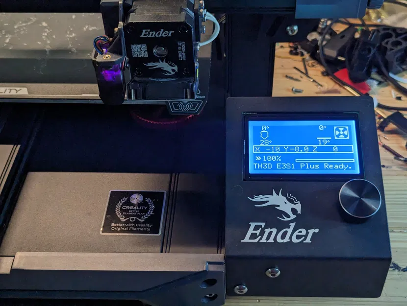 Giá đỡ màn hình LCD 12864 cho Ender 3 S1 / Pro / Plus - Image 1