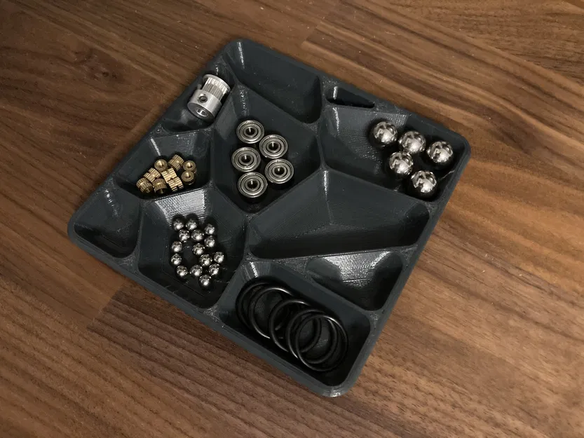 Khay đựng đồ nhỏ Voronoi - Vuông 125mm - Image 2