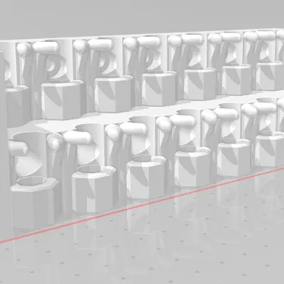 Giá đỡ Móc giữ Bộ tua vít Wiha Precision Có thể xếp chồng