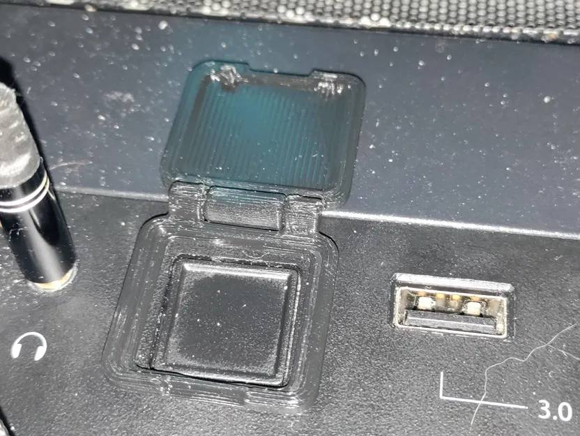 Nắp Chặn Nguồn Chống Mèo Cho Fractal Design (Nút Vuông) - Image 1