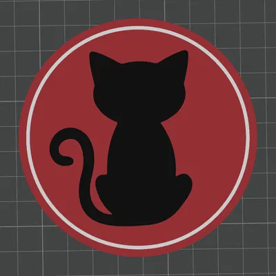 Đế Lót Ly Hình Con Mèo