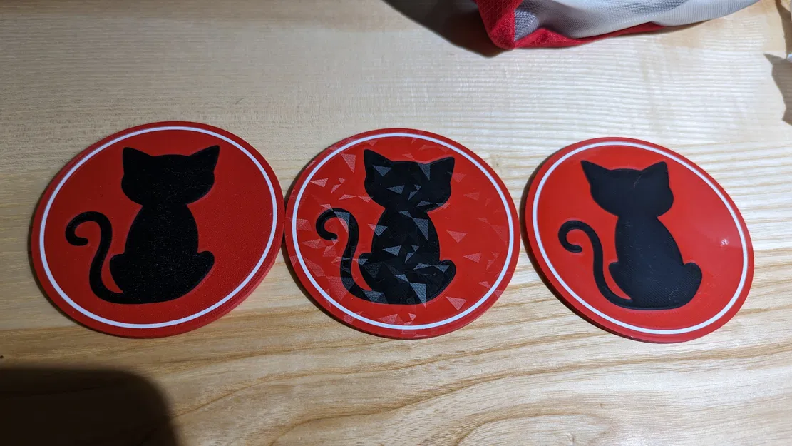 Đế Lót Ly Hình Con Mèo - Image 3