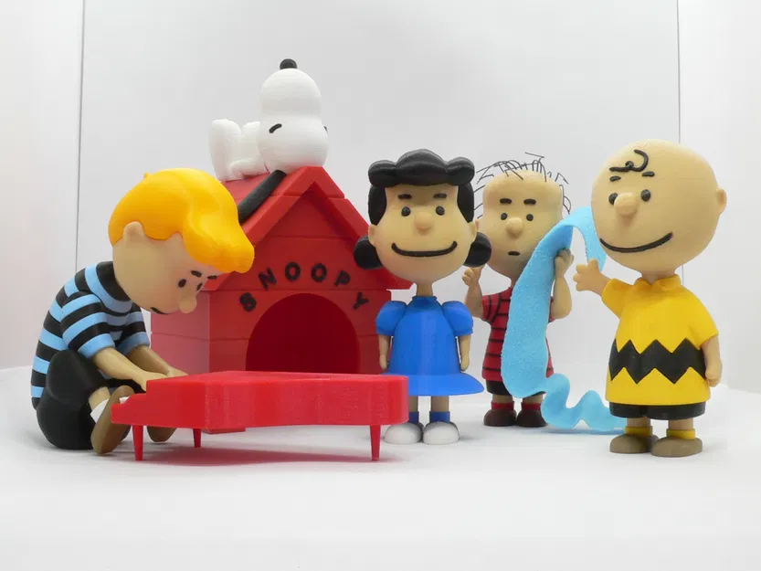 Mô hình 3D Schroeder - Peanuts - Image 2