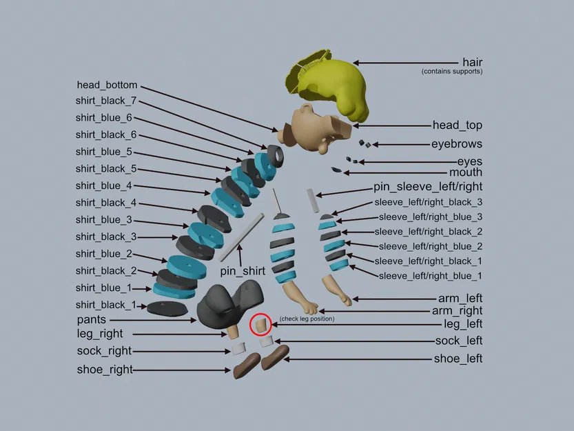 Mô hình 3D Schroeder - Peanuts - Image 3