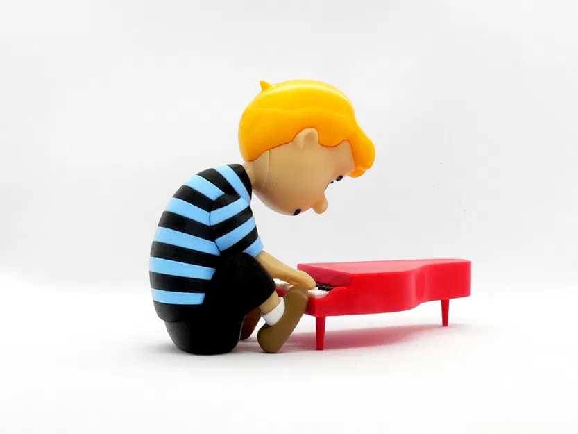 Mô hình 3D Schroeder - Peanuts - Image 8
