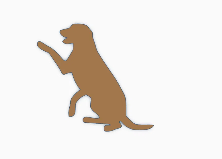 Mô hình 3D Chó - Image 1