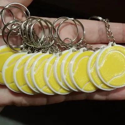 Móc Khóa Bóng Tennis