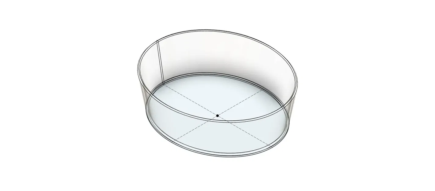 Giỏ Bánh Mì Elip Kiểu Voronoi - Image 2