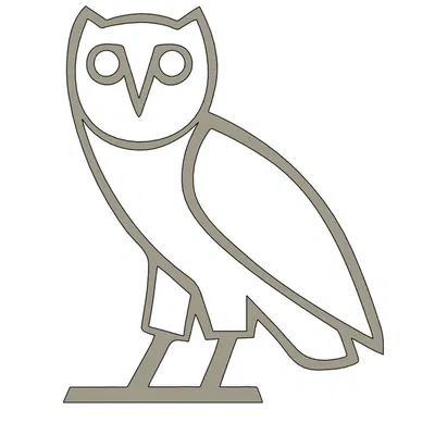 Hình phác thảo cú OVO