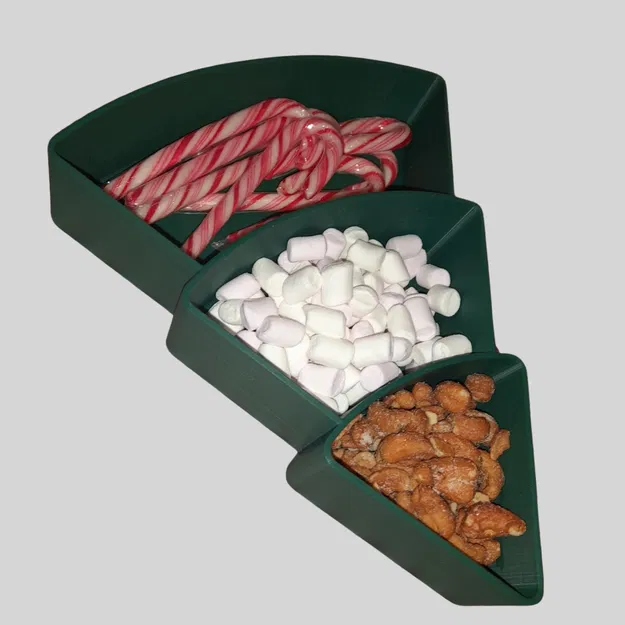 Tô Đựng Snack Hình Cây Thông Noel - Image 2