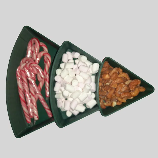 Tô Đựng Snack Hình Cây Thông Noel - Image 3