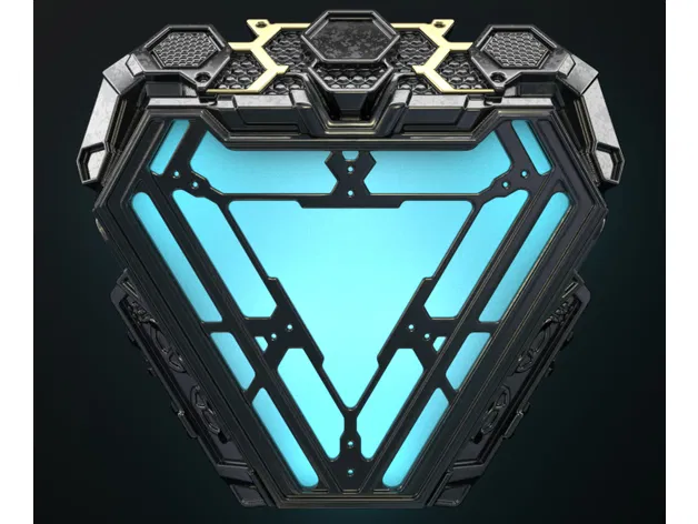 Lò phản ứng Arc Endgame (Chuẩn Phim và Có thể đeo) Sạc không dây - Image 1