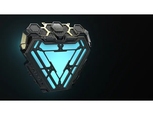 Lò phản ứng Arc Endgame (Chuẩn Phim và Có thể đeo) Sạc không dây - Image 5