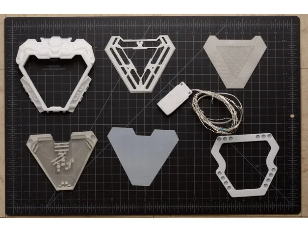 Lò phản ứng Arc Endgame (Chuẩn Phim và Có thể đeo) Sạc không dây - Image 8