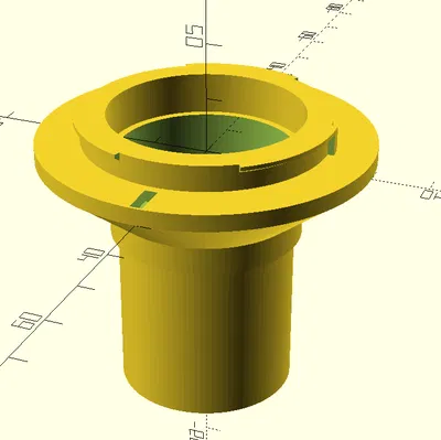 Adapter ngàm Nikon F sang kính thiên văn 1.25 hoặc 2 inch