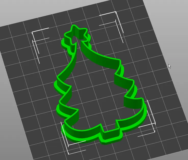 Khuôn Cắt Bánh Giáng Sinh Hình Cây Thông Có Sao 02cm - 10cm - Image 1