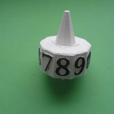 Đồ Chơi Quay Số (Number Gyroscope)