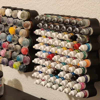 Giá đựng sơn Citadel và Vallejo gắn tường