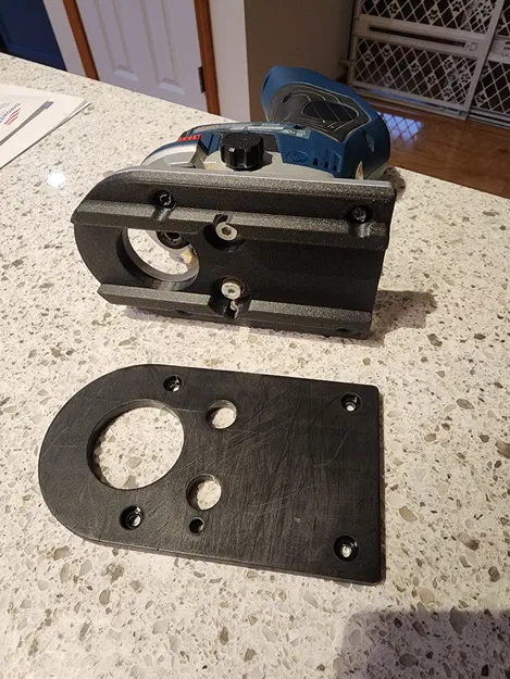 Mặt đế định tâm cho Bosch GKF-12V - Image 1