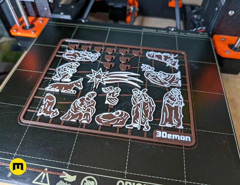 Mô hình Kit Card Cảnh Chúa Giáng Sinh Bethlehem - Image 3