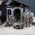 Mô hình Kit Card Cảnh Chúa Giáng Sinh Bethlehem - Thumbnail 5