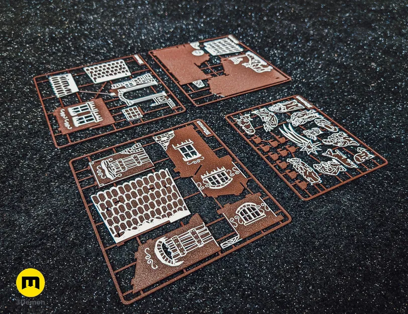 Mô hình Kit Card Cảnh Chúa Giáng Sinh Bethlehem - Image 6