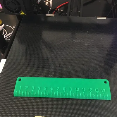 Thước kẻ đơn giản 15cm