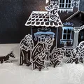 Mô hình Kit Card Cảnh Chúa Giáng Sinh Bethlehem - Thumbnail 10