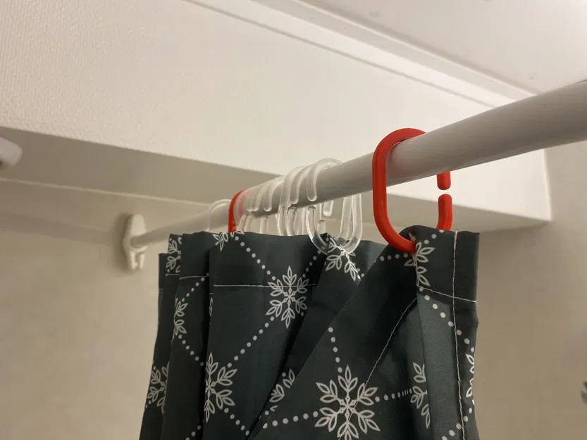 Móc Treo Rèm Cửa Nhà Tắm - Image 1