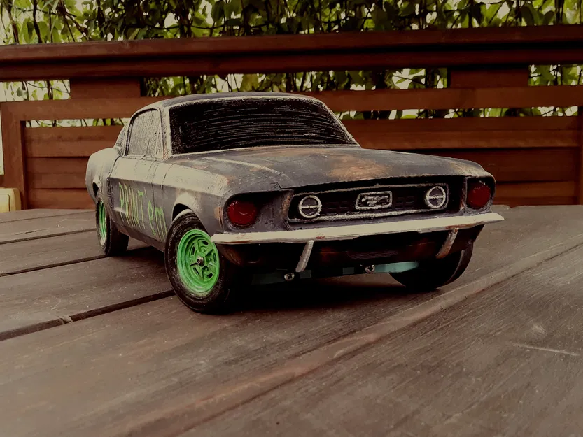 RC Car - Khung sườn RC Muscle Car (Chassis) - Image 1