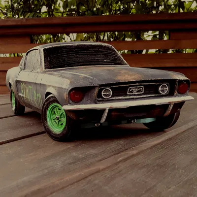 RC Car - Khung sườn RC Muscle Car (Chassis)