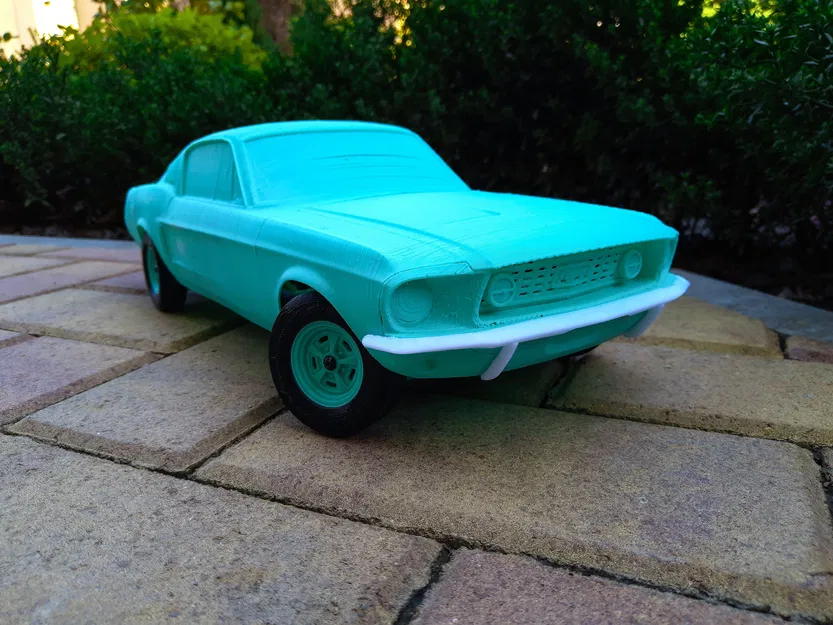 RC Car - Khung sườn RC Muscle Car (Chassis) - Image 3