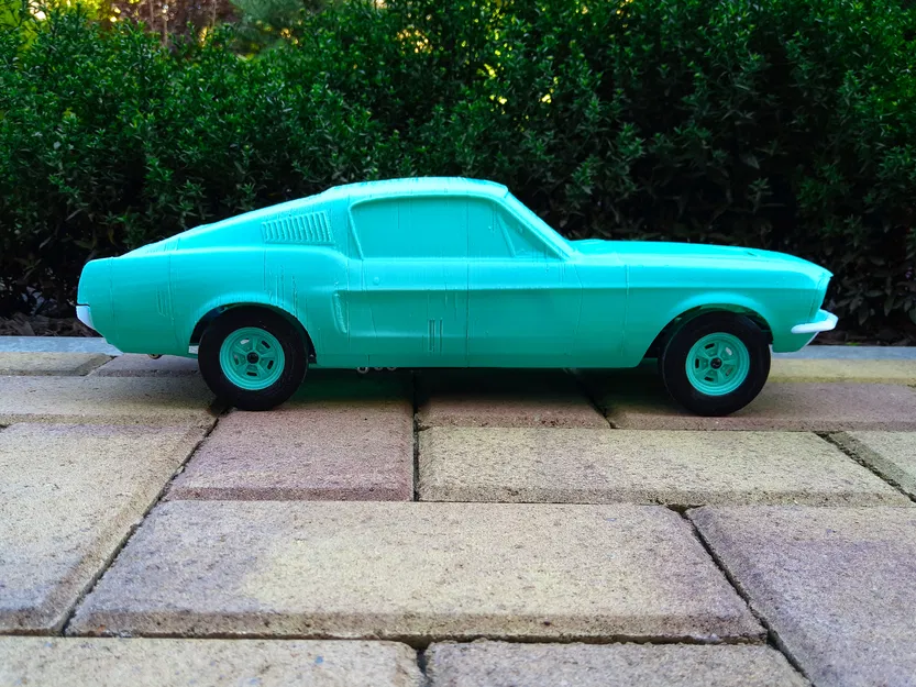 RC Car - Khung sườn RC Muscle Car (Chassis) - Image 4