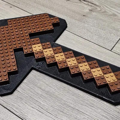 Mẫu LEGO Minecraft Cuốc Chim