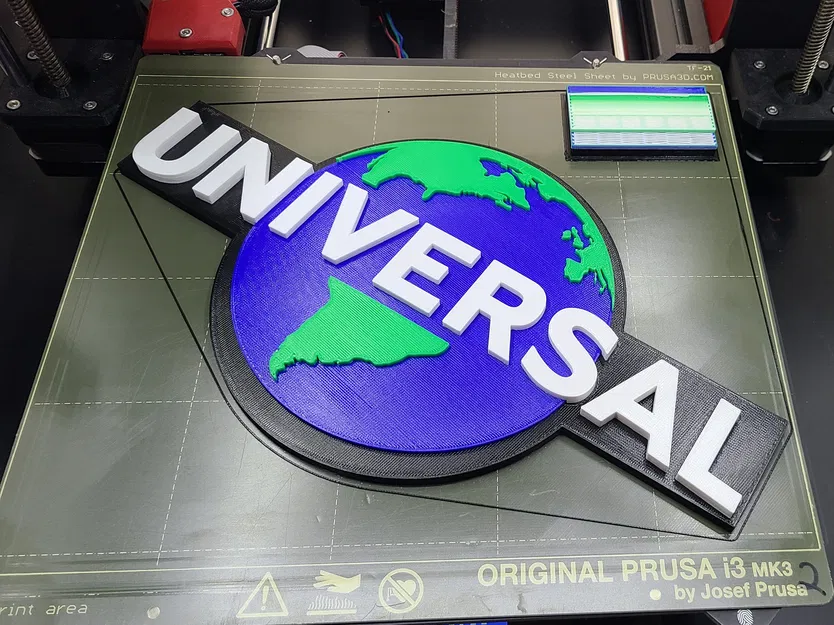 Logo Universal Studios (In Đa Màu) - Image 1