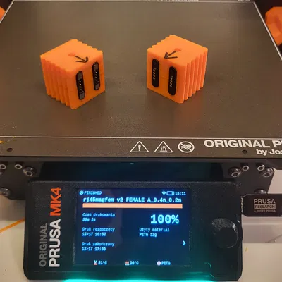 Đầu nối RJ45 nam châm