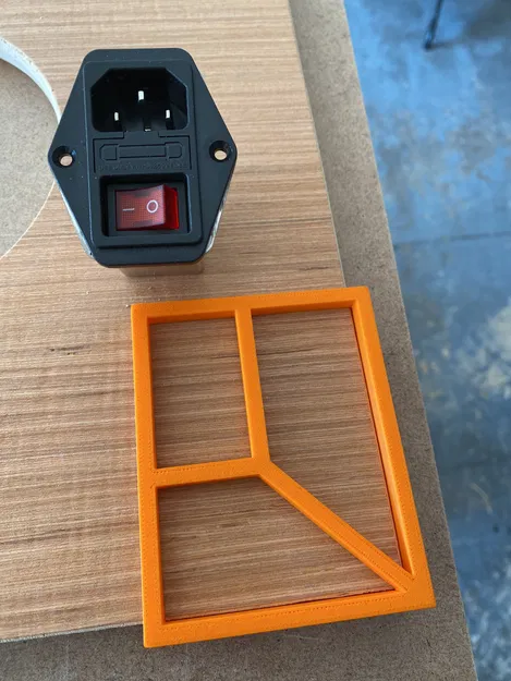 Khuôn phay cho công tắc nguồn / bộ lọc nguồn - Máy Pin ảo (VPin) 45x45mm - Image 1