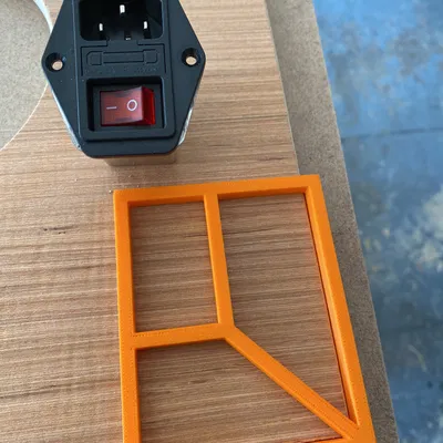 Khuôn phay cho công tắc nguồn / bộ lọc nguồn - Máy Pin ảo (VPin) 45x45mm