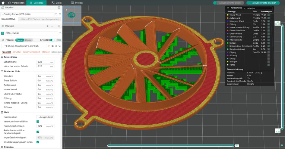 Creality K1 - Bộ giảm thanh và bảo vệ quạt bên cải tiến - Image 2