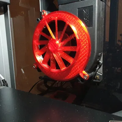 Creality K1 - Bộ giảm thanh và bảo vệ quạt bên cải tiến